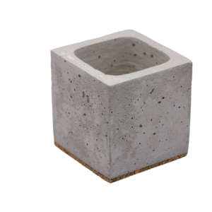 Beton négyszögletű kaspó