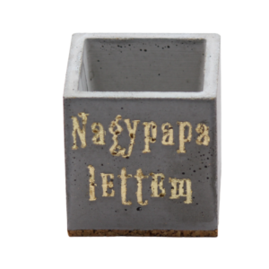Beton kaspó Nagypapa lettem